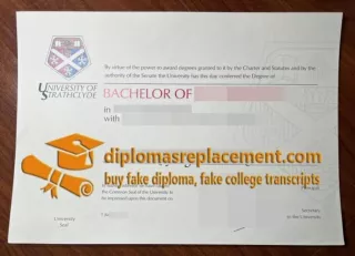 How to order a University of Strathclyde diploma in the UK?