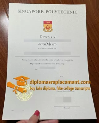 fake Singapore Polytechnic diploma, buy SP degree