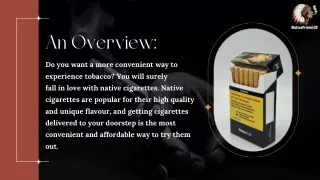 Native Cigarettes for Sale Online in Canada