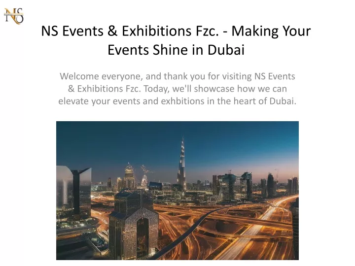 ns events exhibitions fzc making your events shine in dubai