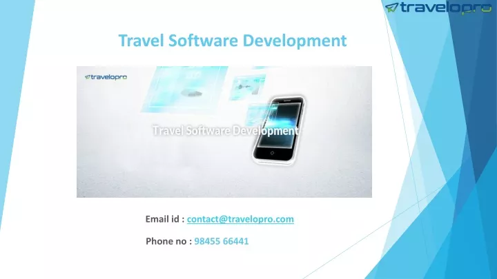 travel software development