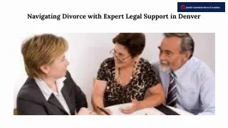 Comprehensive Support Denver Family Lawyers for Your Divorce