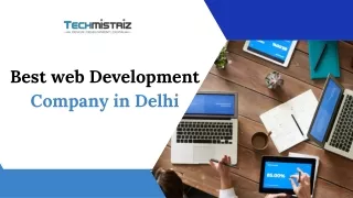 Best web development company in delhi | Techmistriz
