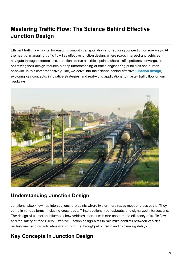 mastering traffic flow the science behind