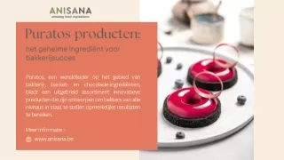Koop de beste Puratos-producten online bij Anisana