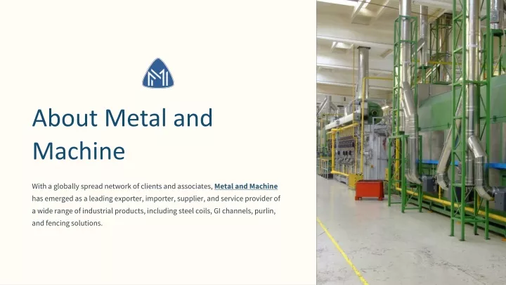 about metal and machine