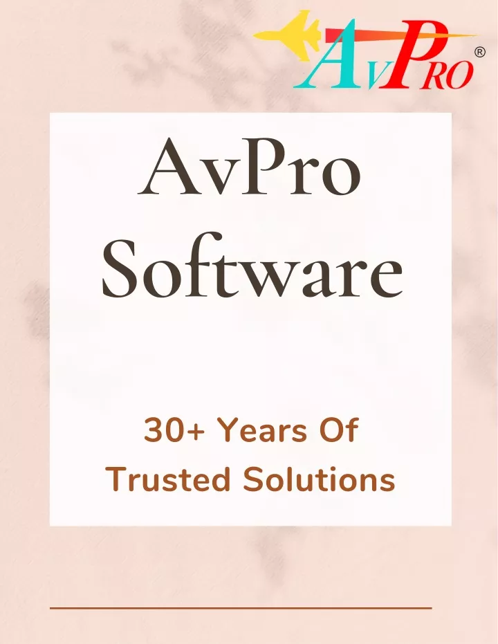 avpro software