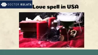 Love spell in USA