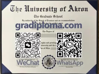 How to buy a fake University of Akron diploma online?