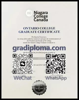buy a Niagara College Canada diploma in Canada
