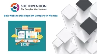 Best website Development Company in Mumbai and Navi Mumbai - Site Invention