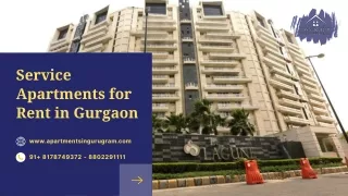 Service Apartments in Gurgaon for Rent