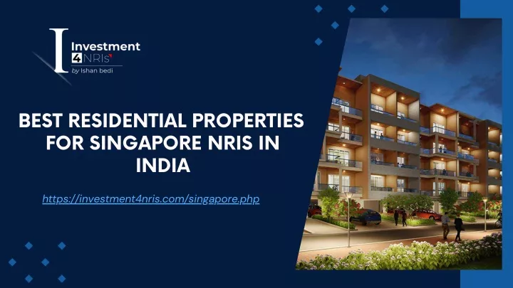 best residential properties for singapore nris