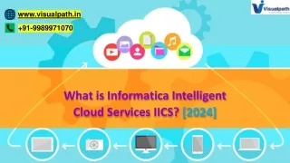 Informatica Cloud (IICS) Online Training in Hyderabad, Ameerpet