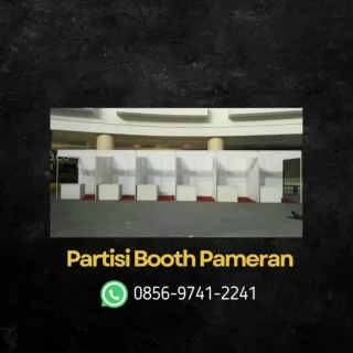 (WA) 0856 9741 2241, Jasa Sewa Partisi Booth Pameran Alumunium R8 Depok