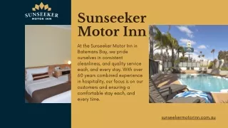 Sunseeker Motor Inn - Accommodation in Batemans Bay