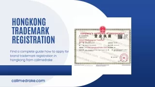 HongKong Trademark Registration