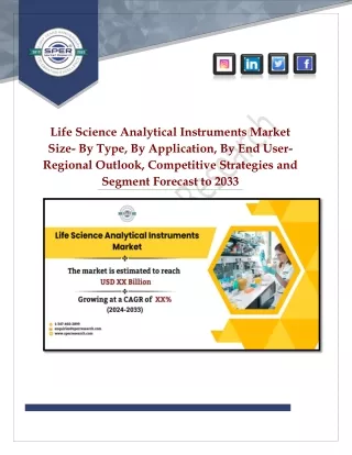life science analytical instruments market size