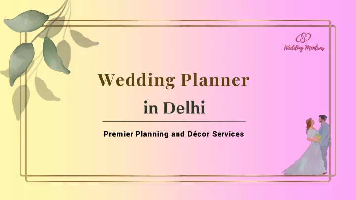 wedding planner