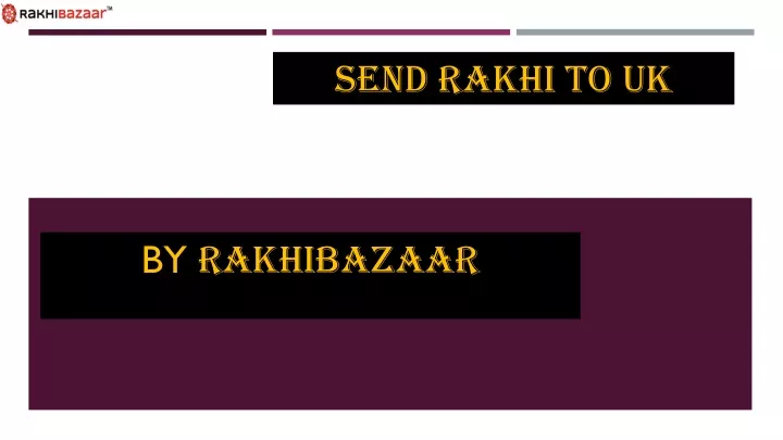 send rakhi to uk