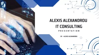 Alexis Alexandrou IT Consulting