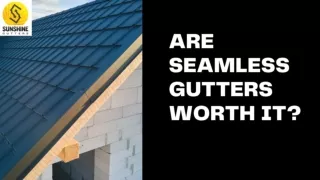 Are Seamless Gutters Worth It?