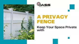 Keep Your Space Private with.