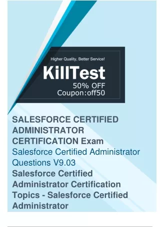 Salesforce Certified Administrator Exam Questions (2024) - Achieve Exam Success with Ease