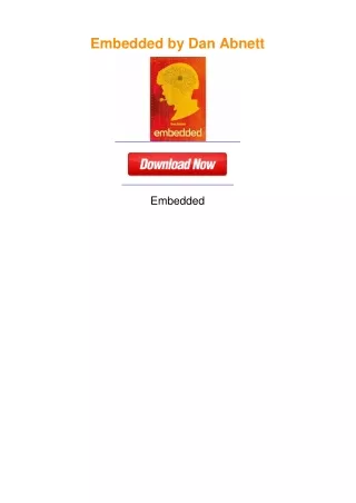embedded by dan abnett