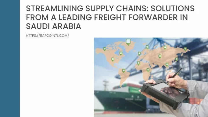 streamlining supply chains solutions from