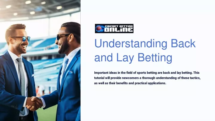 understanding back and lay betting