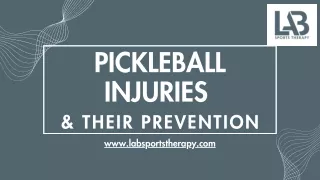 Preventing Pickleball Injuries
