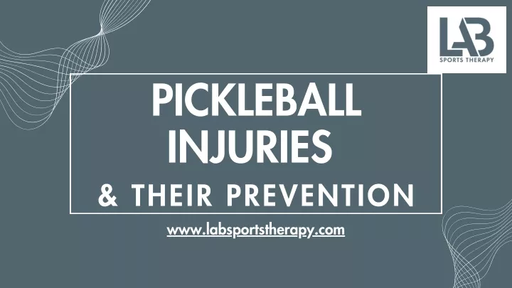 pickleball injuries