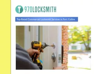 Top-Rated Commercial Locksmith Services in Fort Collins