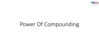 power of compounding