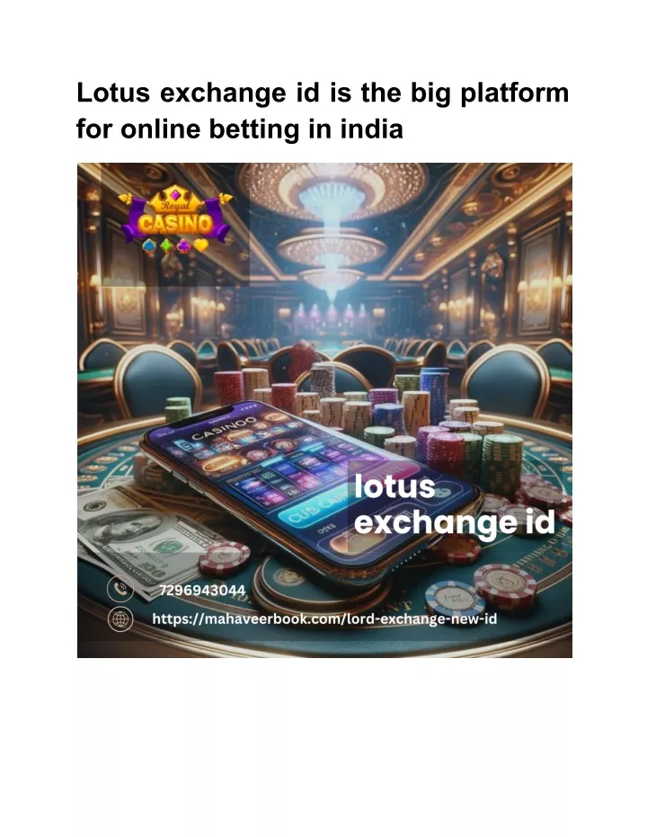 lotus exchange id is the big platform for online