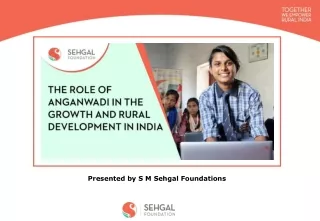 The role of Anganwadi in the growth and rural development in India.pptx
