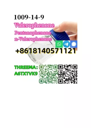 (Buy)Complete in specifications cas 1009-14-9 Valerophenone