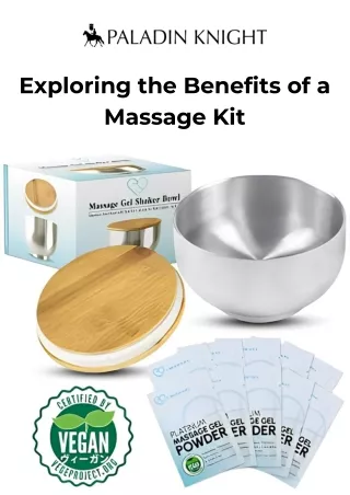 Exploring the Benefits of a Massage Kit