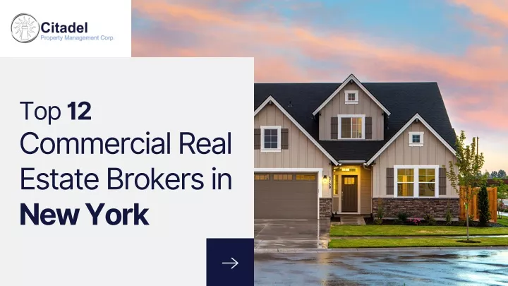 top 12 commercial real estate brokers in new york