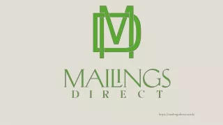 Bulk Mailing Services Uk