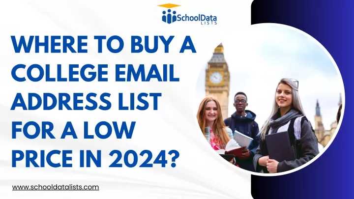 where to buy a college email address list