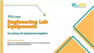 Surveying Lab Equipments Suppliers