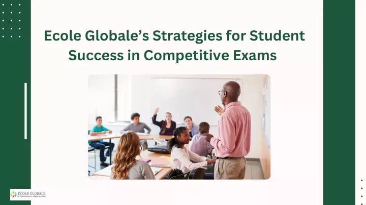 ecole globale s strategies for student success