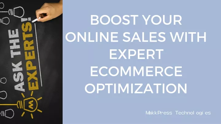 boost your online sales with expert ecommerce