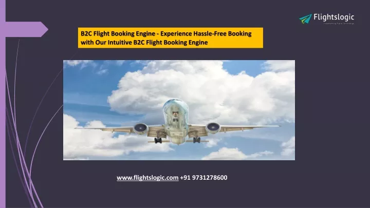 b2c flight booking engine experience hassle free