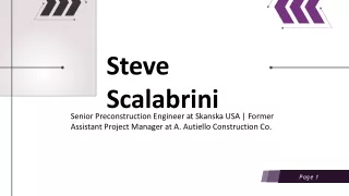 Steve Scalabrini - A Committed Expert From Oakland, NJ