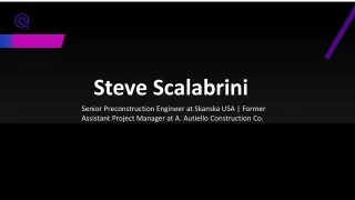 Steve Scalabrini - A Flexible Advisor From Oakland, NJ