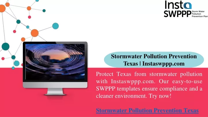 stormwater pollution prevention texas instaswppp