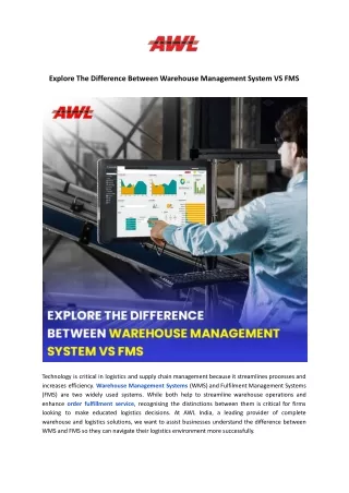 explore the difference between warehouse
